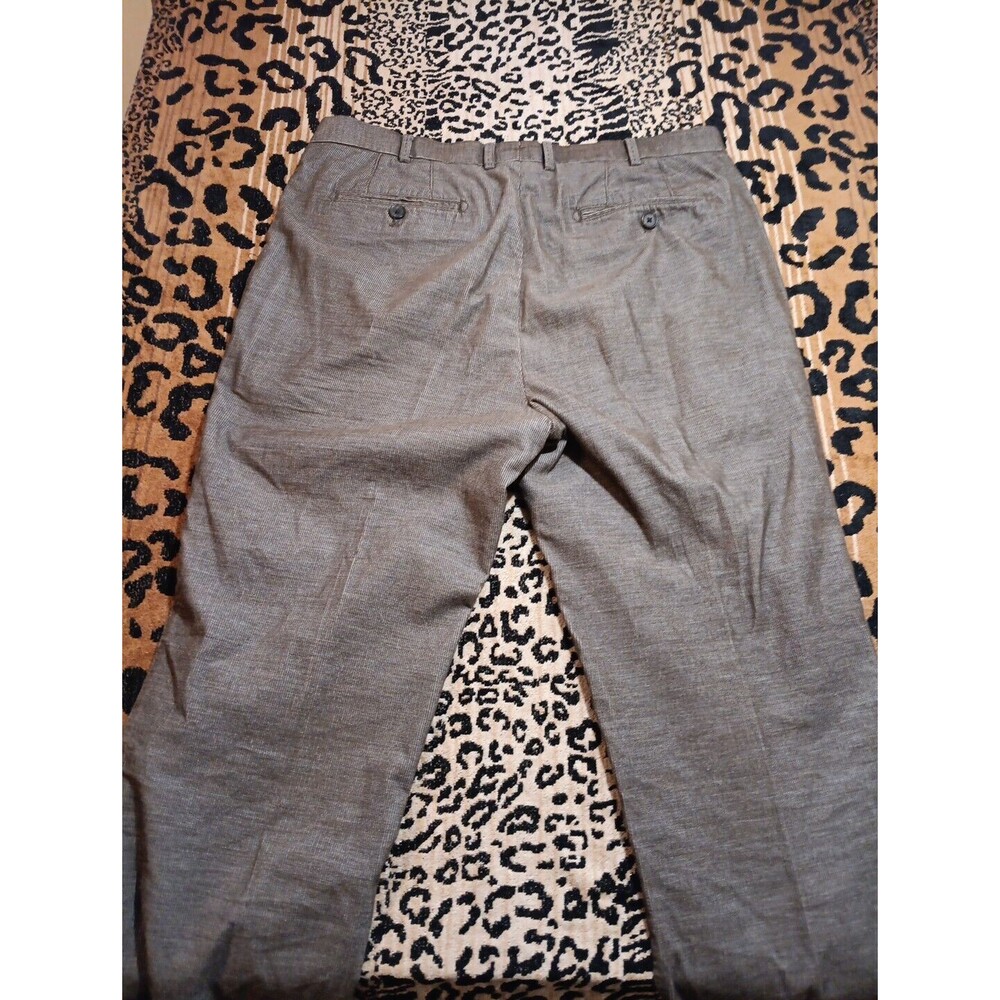 Peter Millar Pants Mens 35x28 Gray Chinos Corduroy Crown Superior Golf Casual - Picture 5 of 5